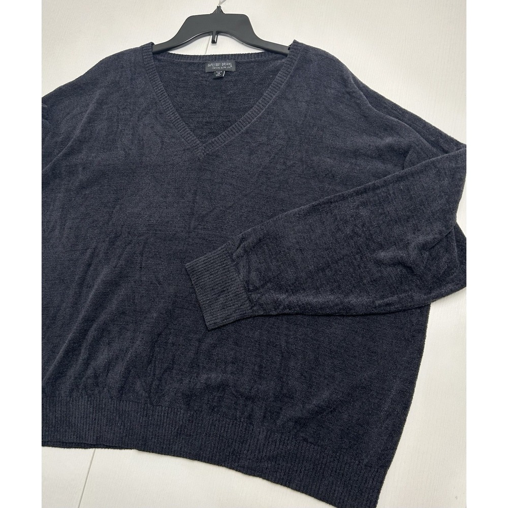 Barefoot Dreams CozyChic Ultra Lite Pullover Sweater V-Neck Size 2X Petite
